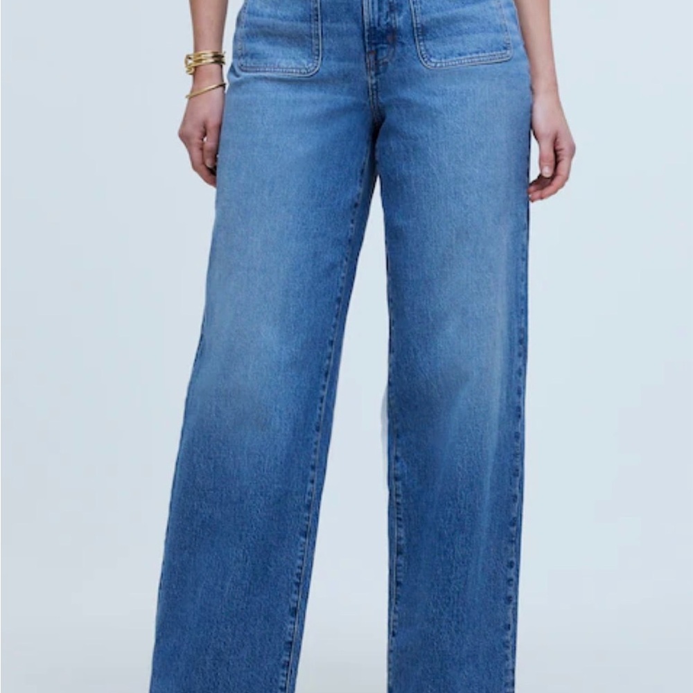 Madewell Curvy Emmett Perfect Vintage Wide Leg Jeans - Picture 5 of 5